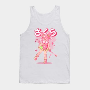 SAKURA MAHOU SHOUJO Tank Top